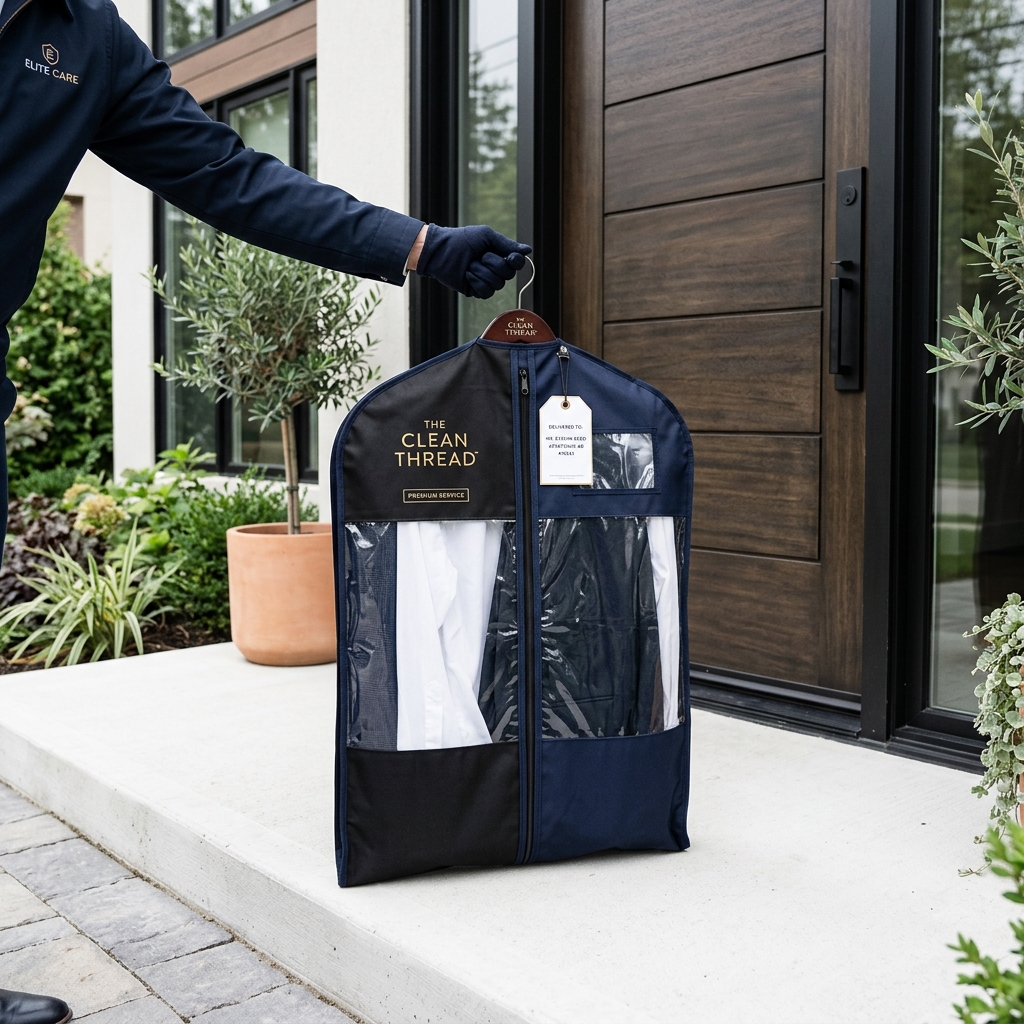 Clean laundry delivered to your door
